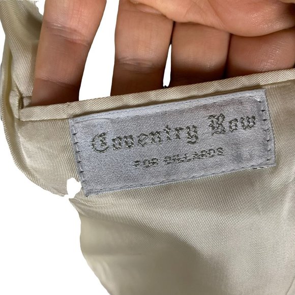 Vintage Coventry Row Black White Houndstooth Wool Blazer Pencil Skirt Set Medium - Picture 3 of 13